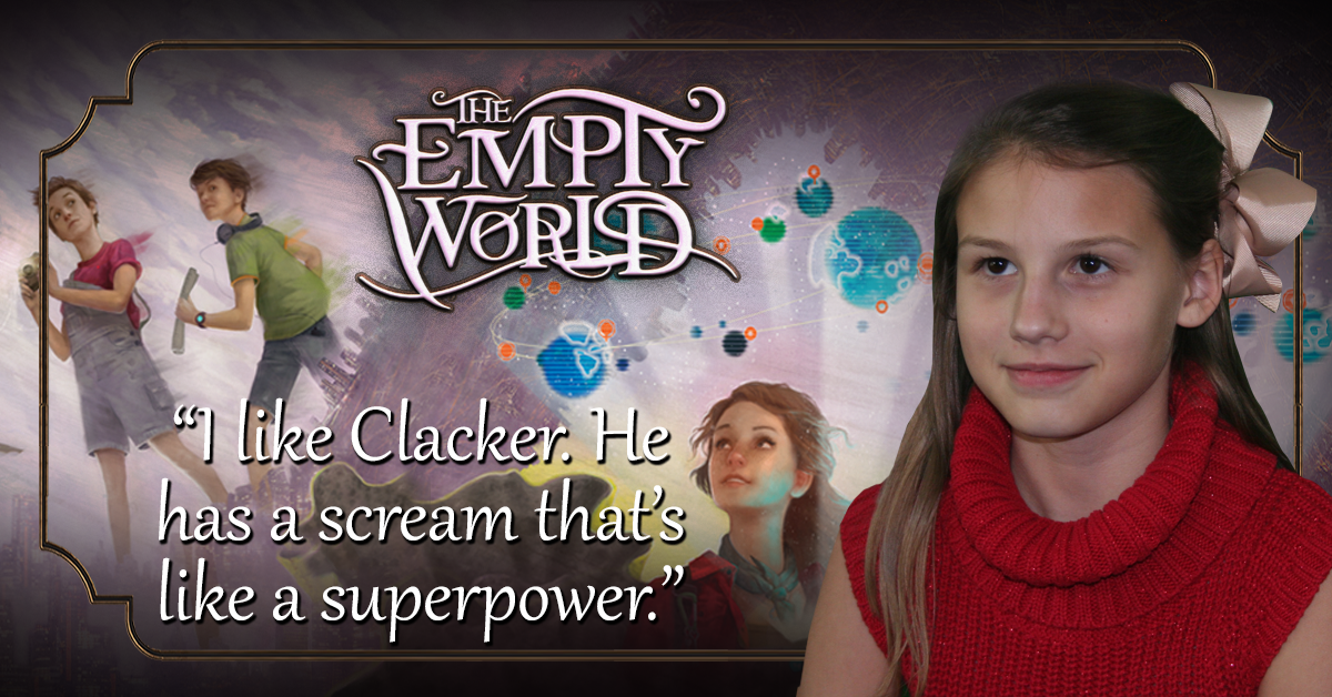 "I like Clacker. He has a scream that's like a superpower."